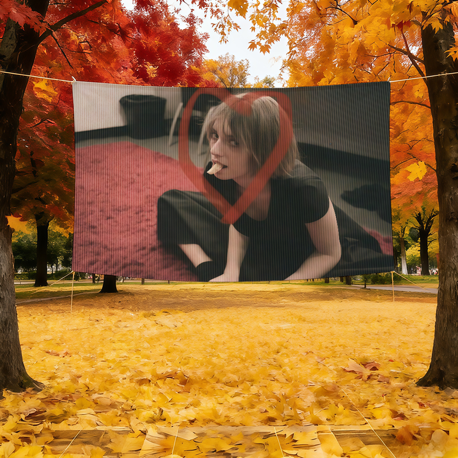 Maya Hawke Flag Banner for Outdoor Garden Decoration