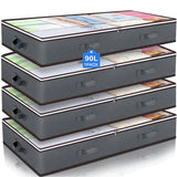 Underbed Quilt Storage Bag Organizer