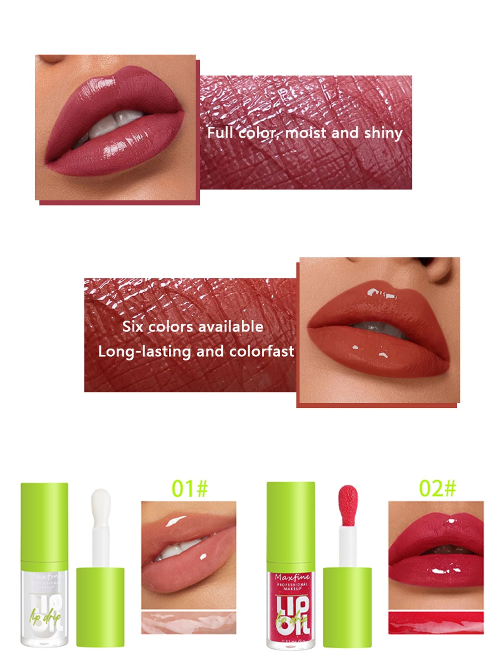 6-Tone Moisturizing Luminous Lip Gloss