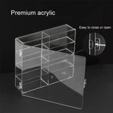 Acrylic Car Display Box 1:64 for Hot Wheels - 8 Grid Rack