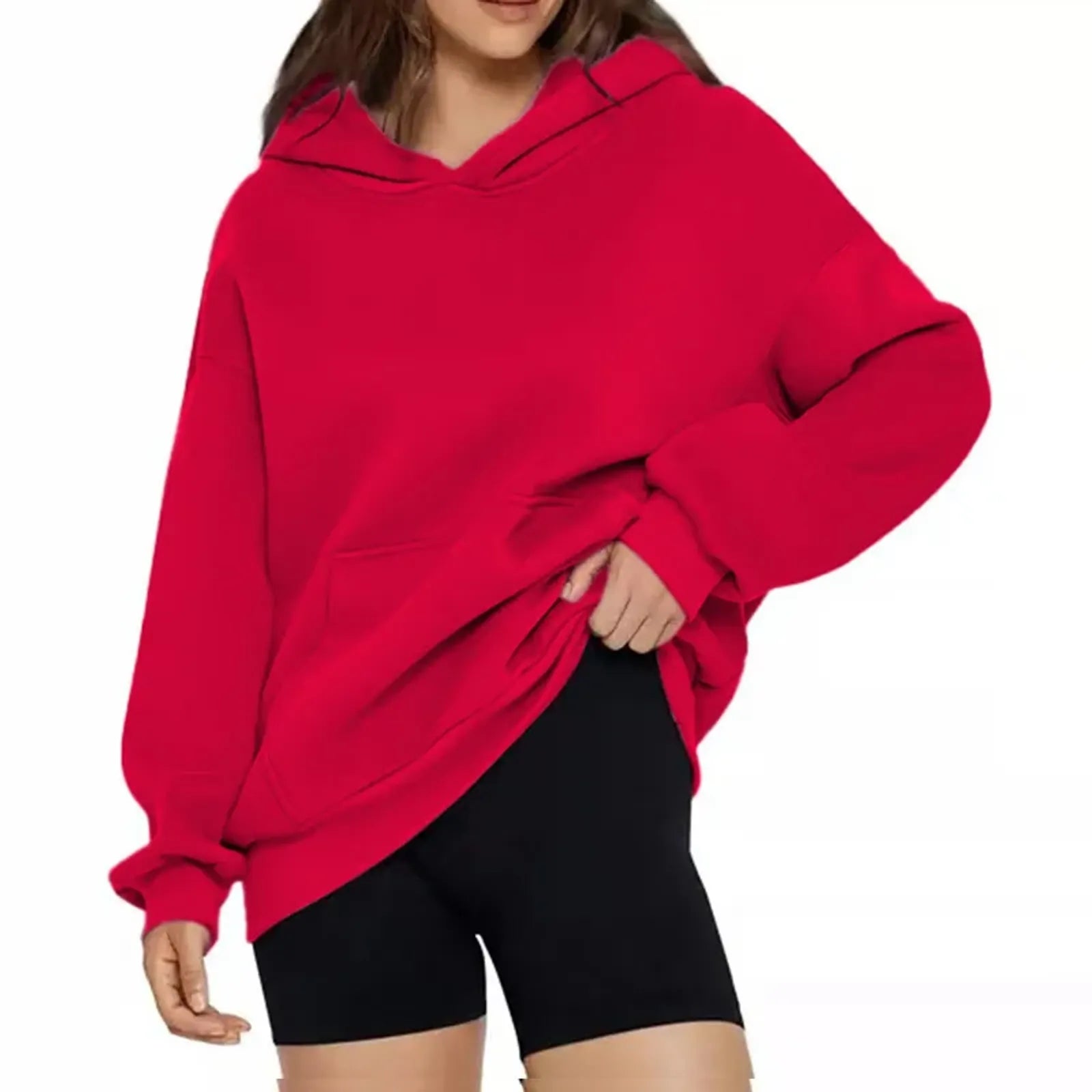 Oversized Unisex Hoodie - Loose Fit Winter Sportswear
