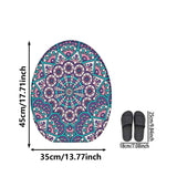 Bohemian Mandala Bathroom Set - Non-Slip Mat Collection