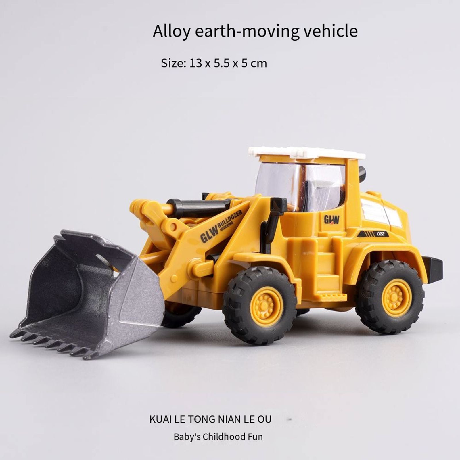 Mini Engineering Diecast Car Set - Construction Vehicles