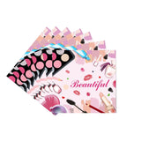 Makeup Birthday Disposable Tableware for Spa Parties