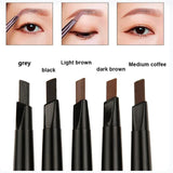2 in 1 Waterproof Eyebrow Pencil - Long Lasting & Easy to Use