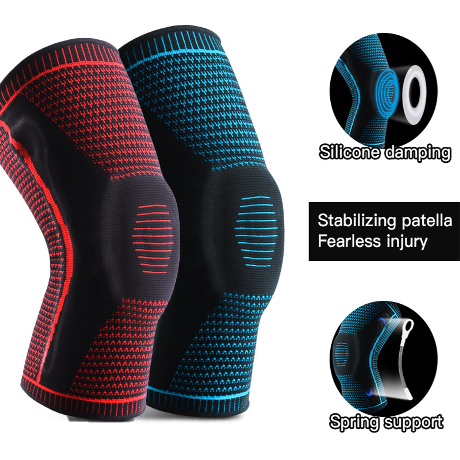 Knee Pads for Patella Support and Protection