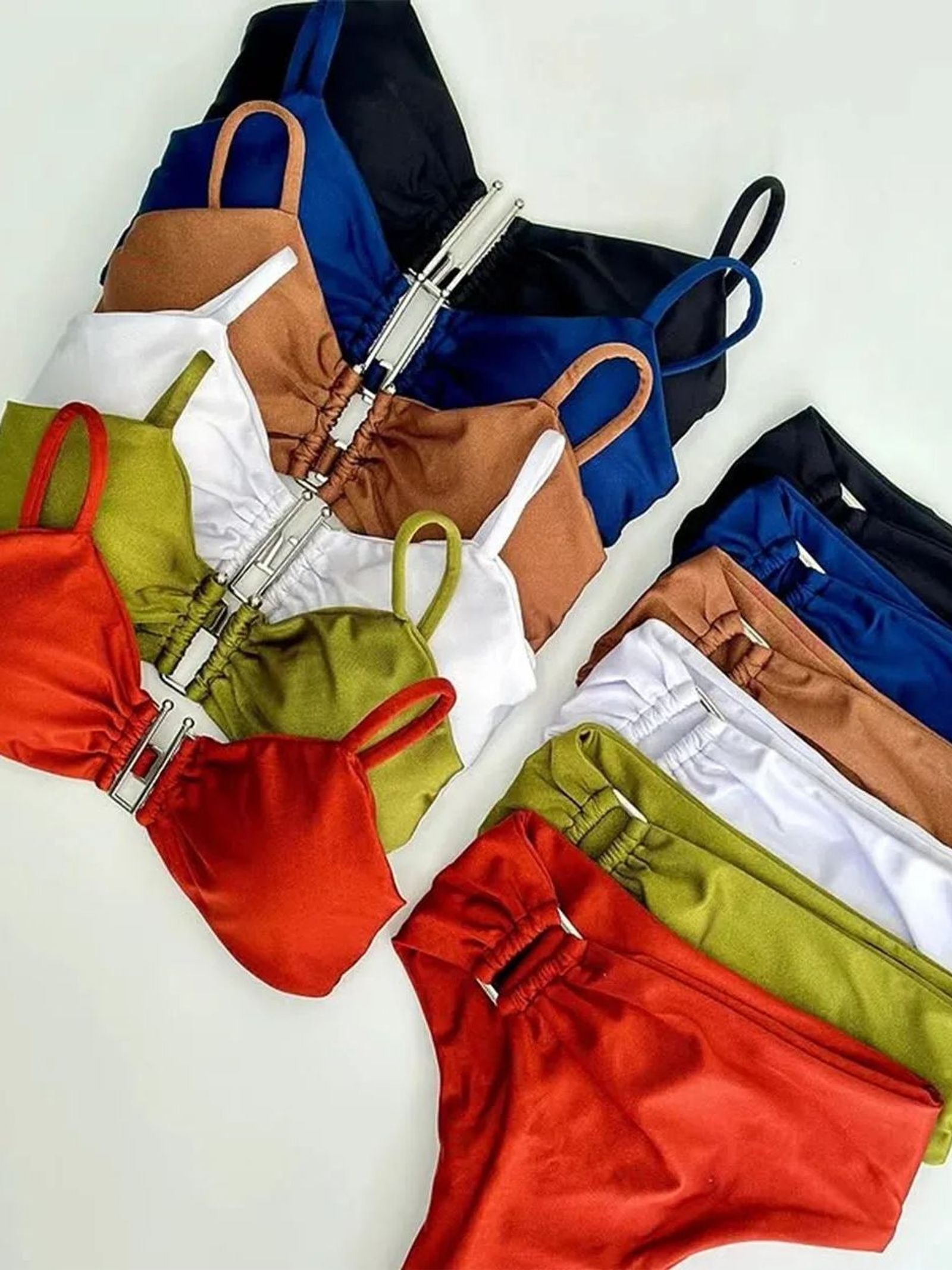 Bandeau Push Up Bikini Set for Women