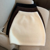 Elastic Waist Slim Women’s Mini Skirt