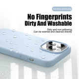 Luxury Liquid Silicone Phone Case for iPhone 11-16 Pro Max