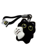 Funny Plush Black Cat Doll Keychain Pendant