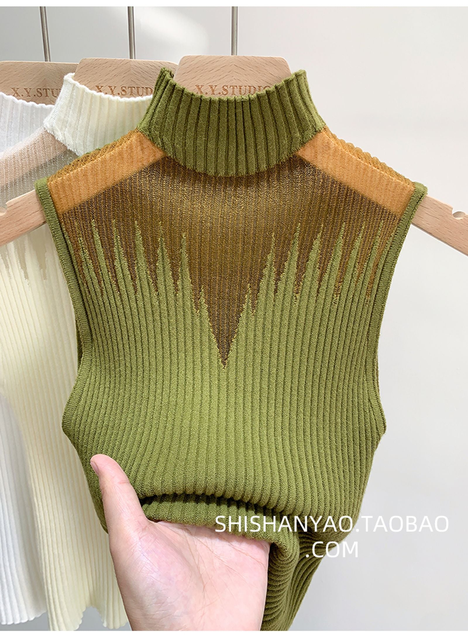 Y2K Mesh Knitted Tank Top for Women