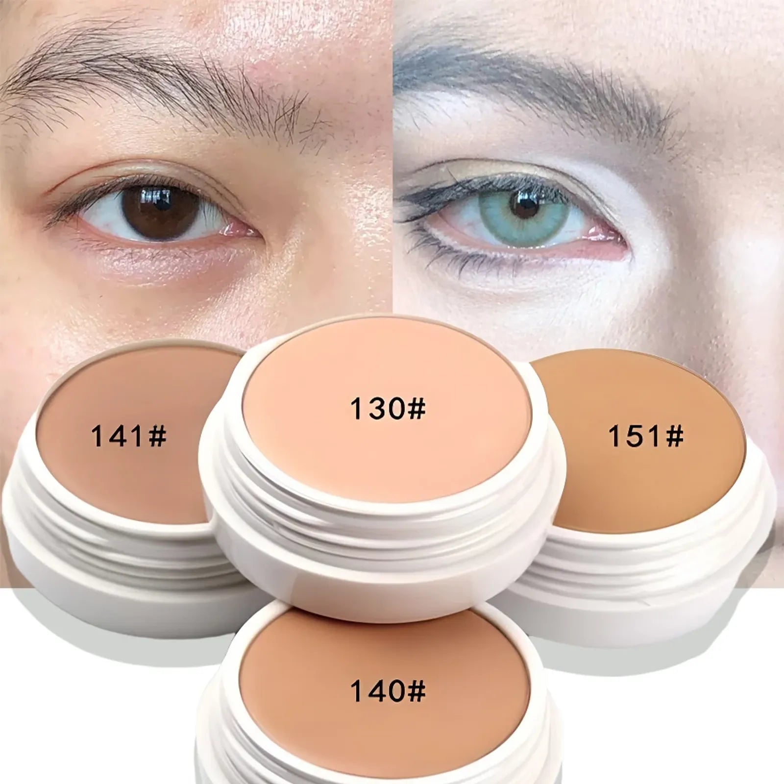 High Coverage Waterproof Concealer for Dark Circles