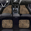 Leopard Print All-Weather Car Floor Mats Set