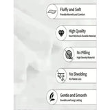 Green Christmas Tree Print Blanket - Soft & Warm Comfort