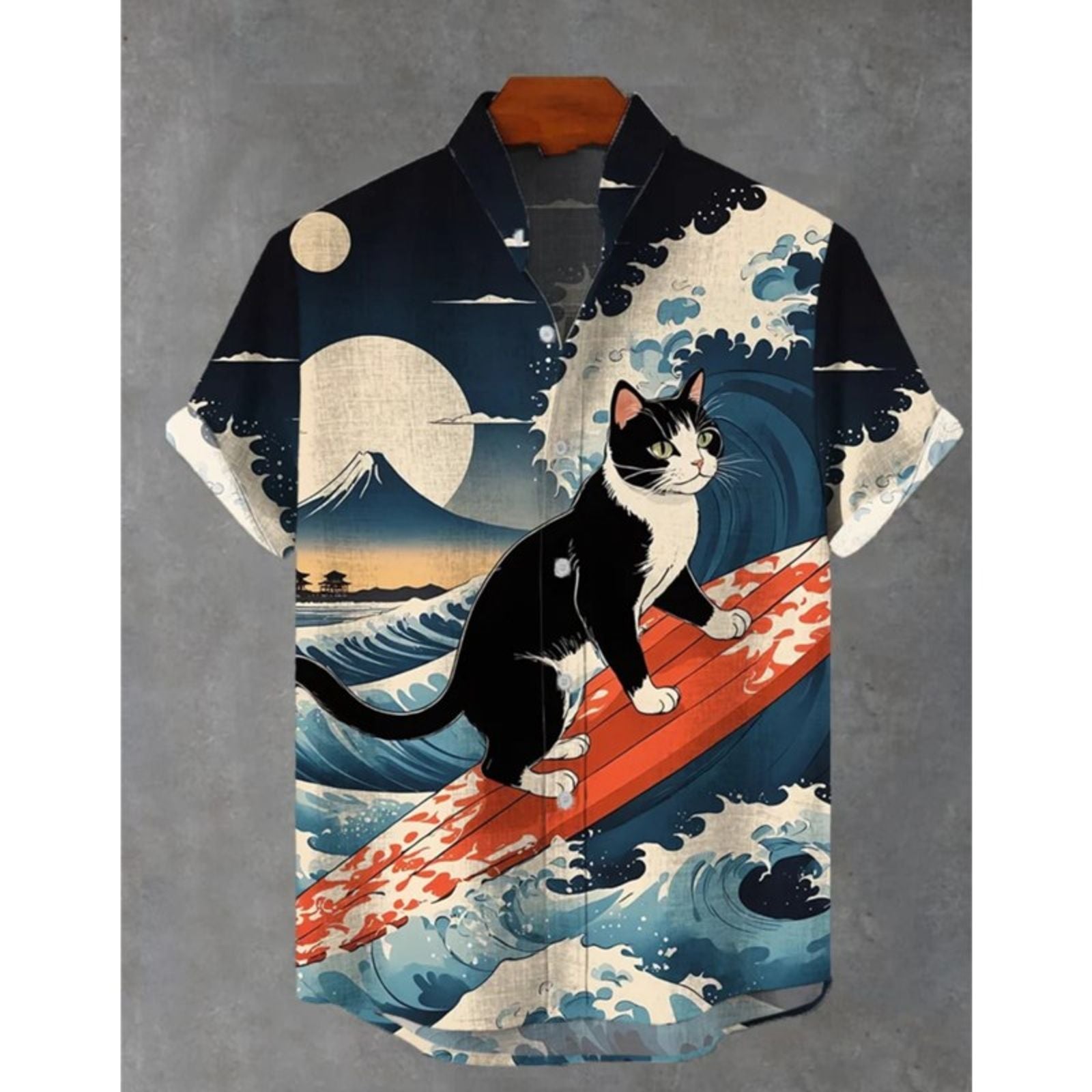 2025 Fashion Carnival 3D Printed Men's Casual Short Sleeve Shirt