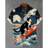 2025 Fashion Carnival 3D Printed Men's Casual Short Sleeve Shirt