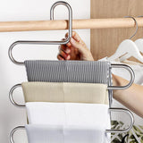 5-Layer Non-Slip Clothes Hangers - Multi-Functional Rack
