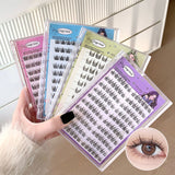 Large-capacity Glue-free False Eyelashes - Sunflower C Curl