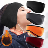 Winter Warm Fleece Earmuffs Headband - Unisex Windproof