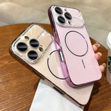 Luxury Laser Camera MagSafe Cover for iPhone 17/16/15/13