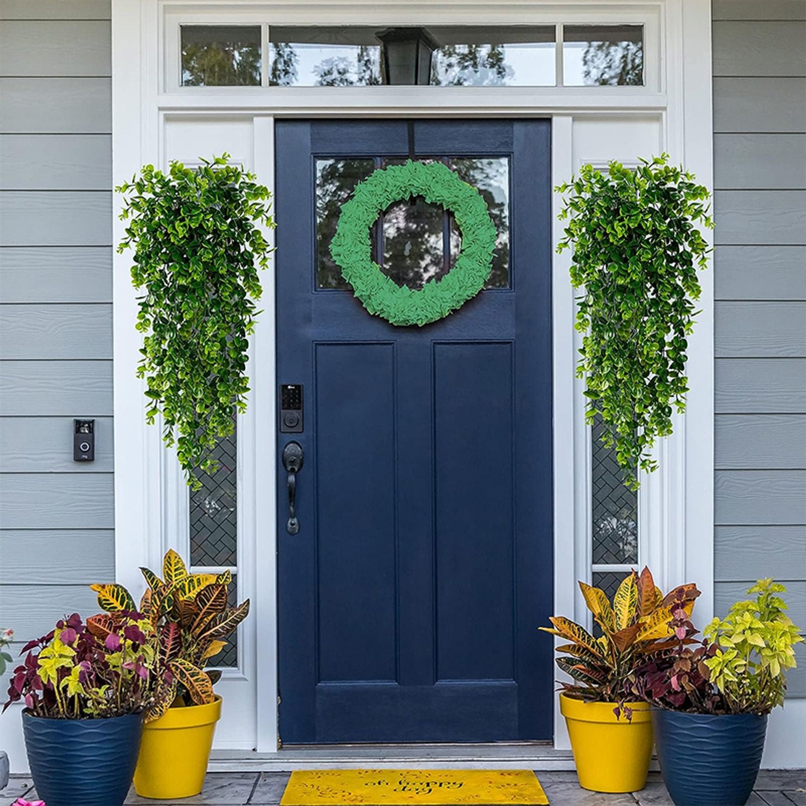 Artificial Eucalyptus Vine - UV Resistant Hanging Greenery