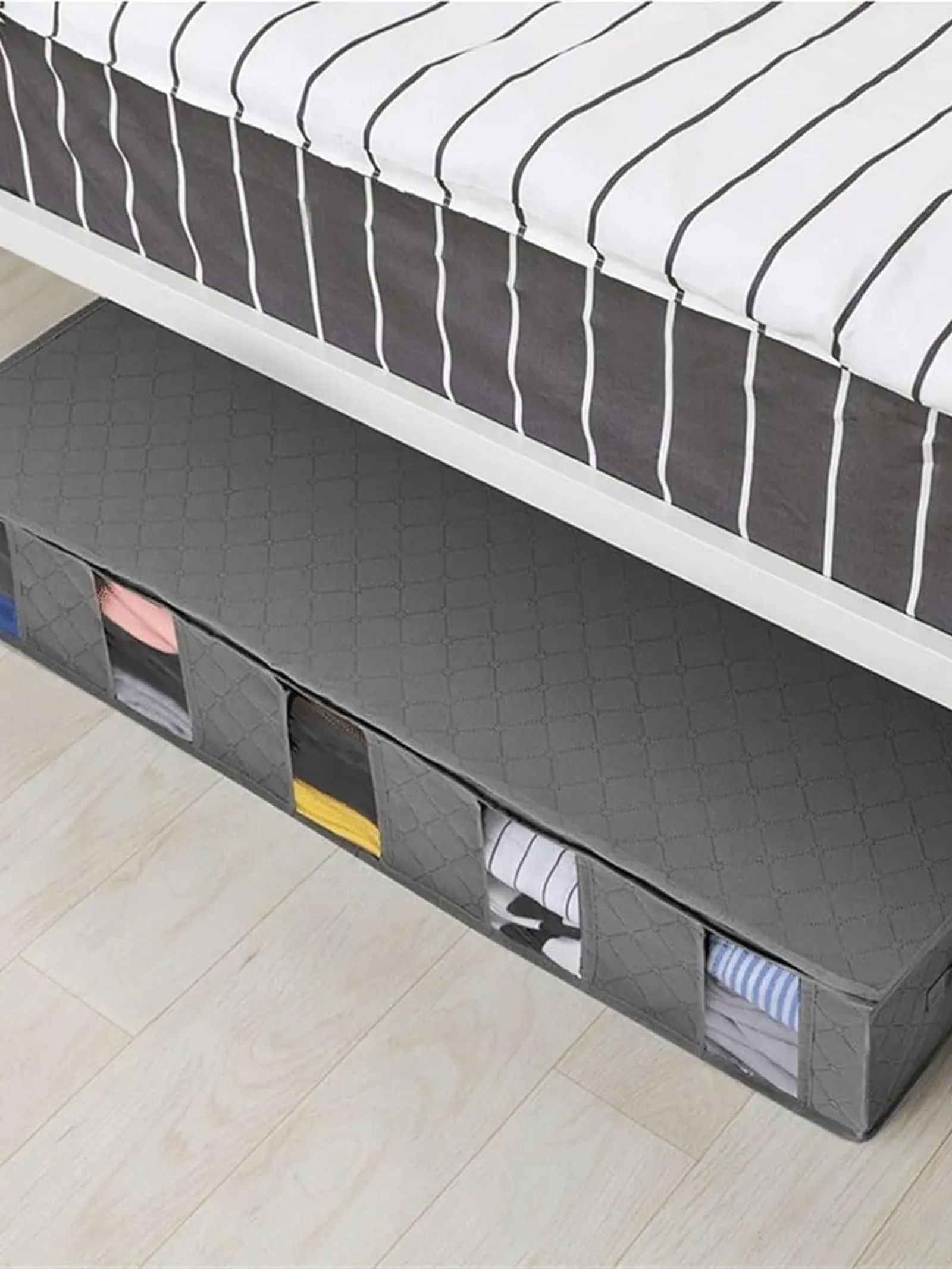 Foldable Cotton Storage Bag for Socks and Clothes