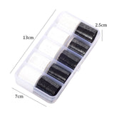 10 Rolls Black and White Lace Transfer Foil for Nail Art