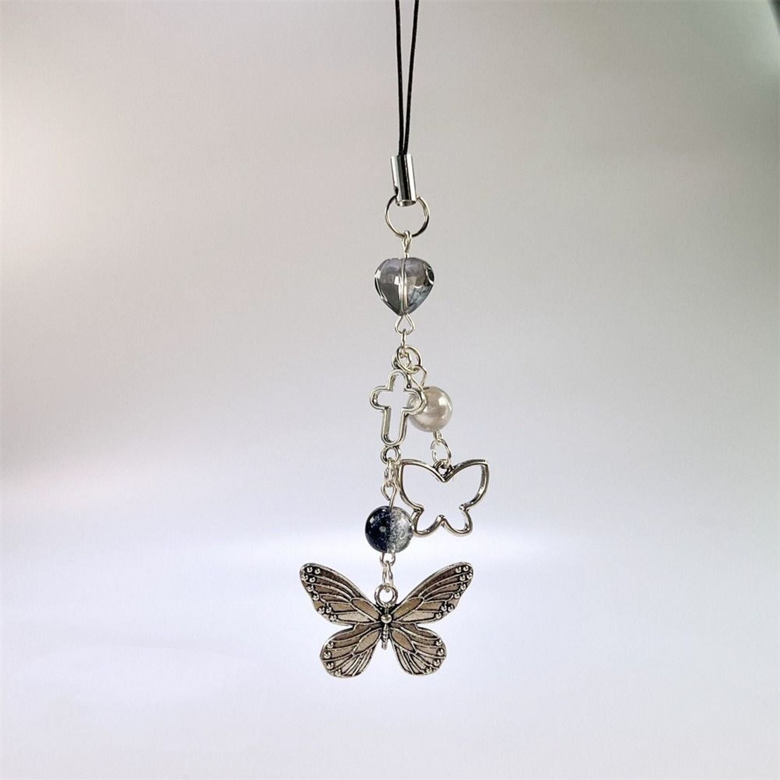Y2K Butterfly Charms Phone Pendant Lanyard