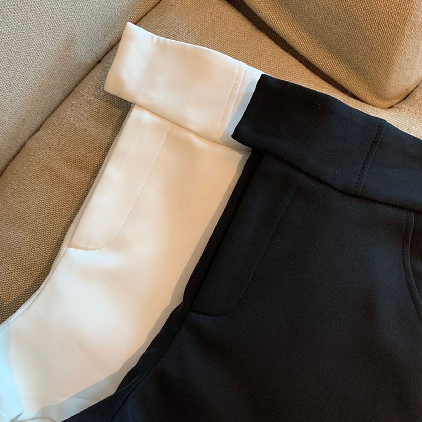 Harajuku Style High Waisted Black Shorts for Women