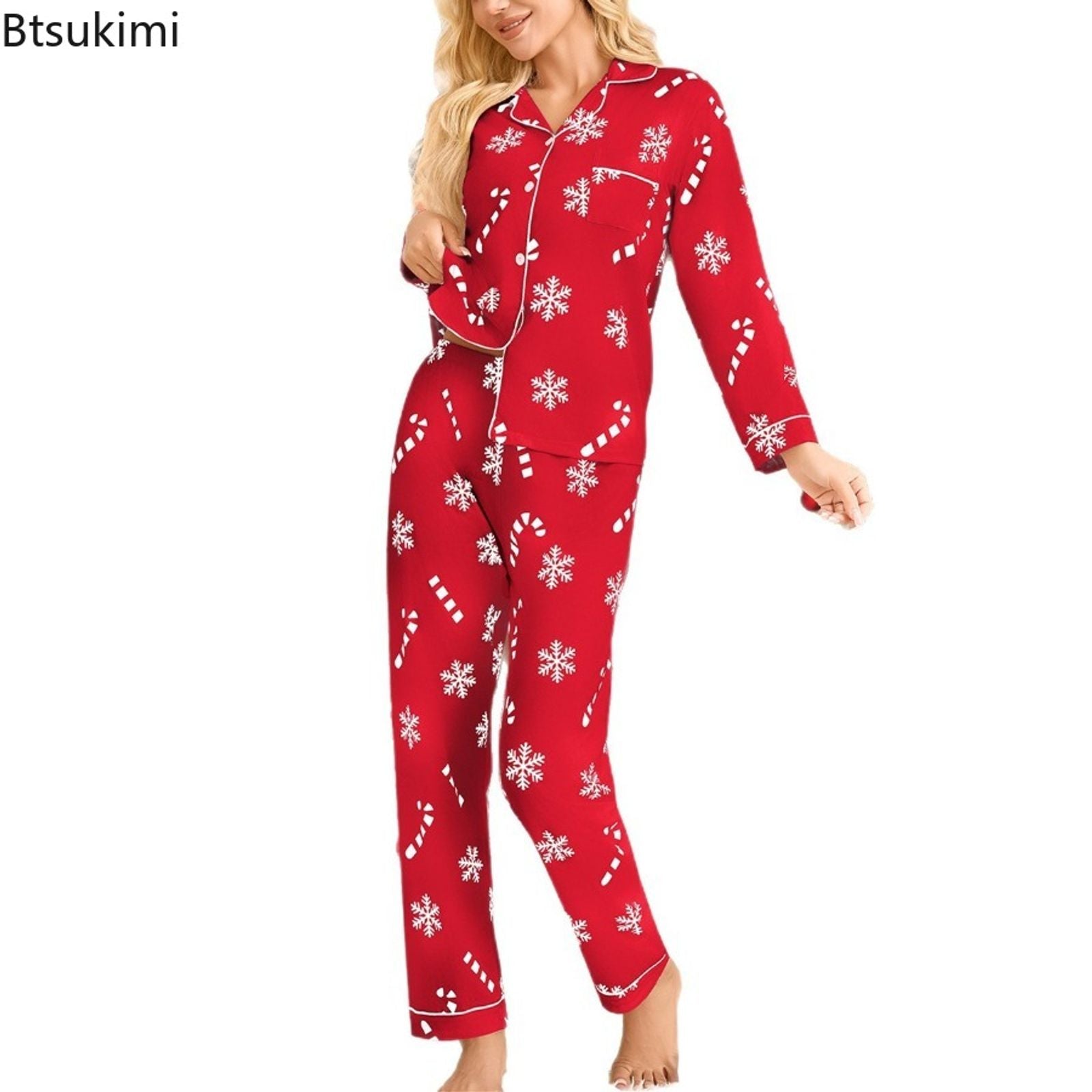 2025 Christmas Holiday Pajamas Set for Women