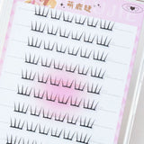 Self-Adhesive Fluffy Cluster Eyelashes for Daily Makeup