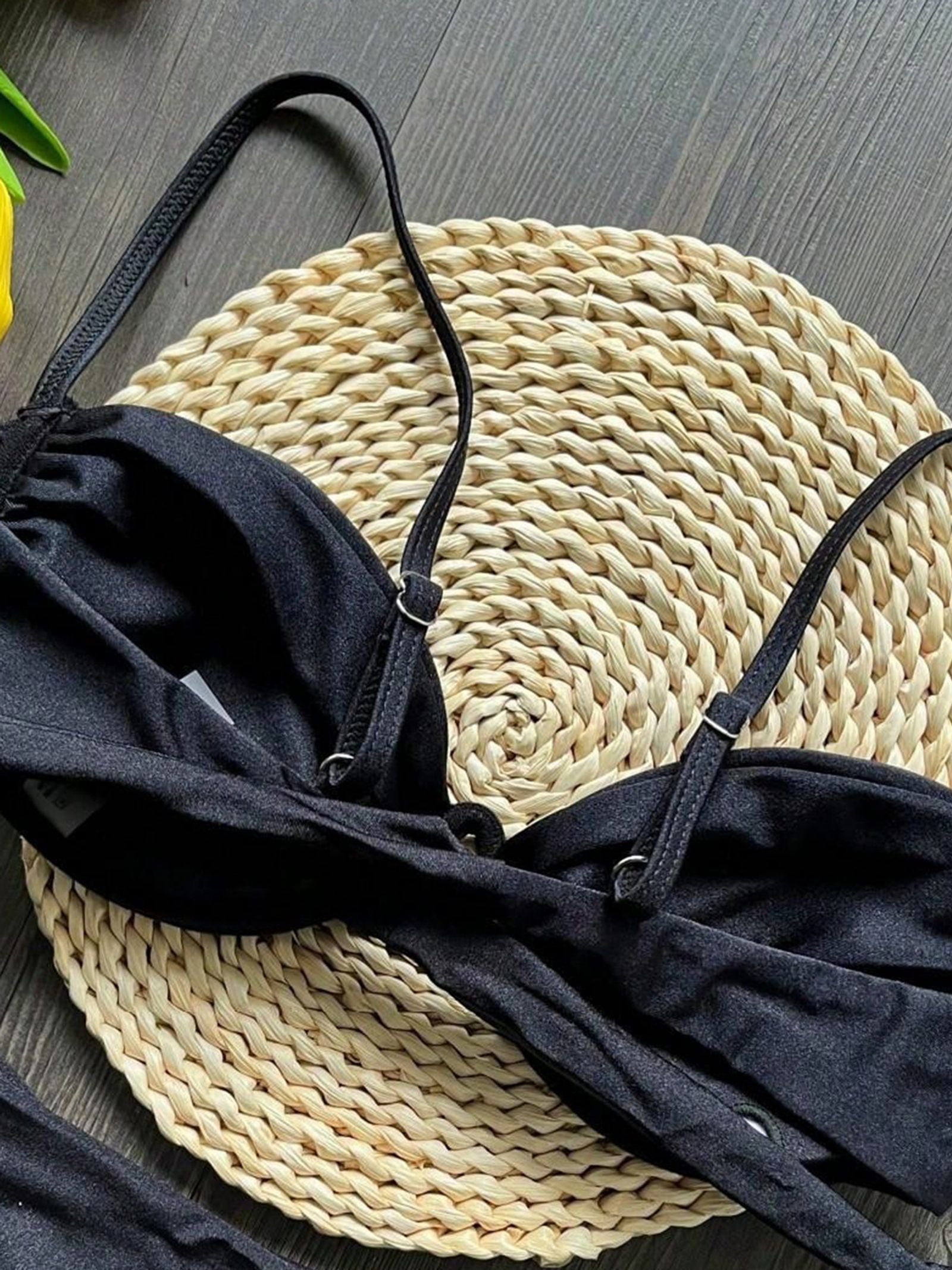 Sexy 3D Flower Bikini Set - V Wire Underwired Swimsuit