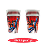 Spiderman Birthday Tableware Set for Kids