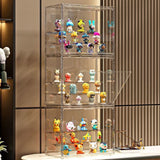 Three Layer Acrylic Display Rack for Dolls and Models