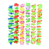 Hawaiian Flower Wreath Necklace - Tropical Party Decor