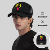 Hip-Hop Print Baseball Cap - Lightweight & Breathable