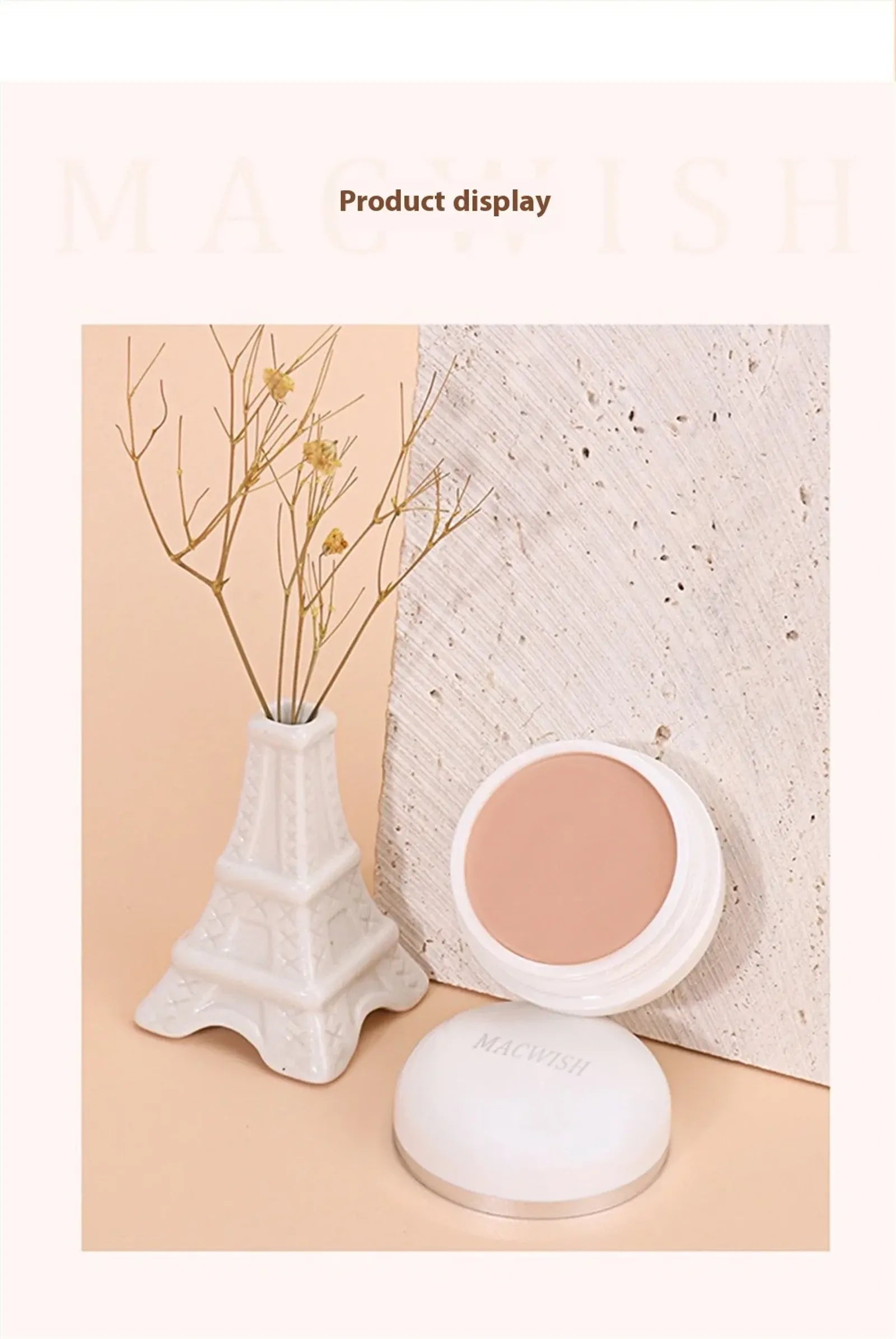 High Coverage Waterproof Concealer for Dark Circles