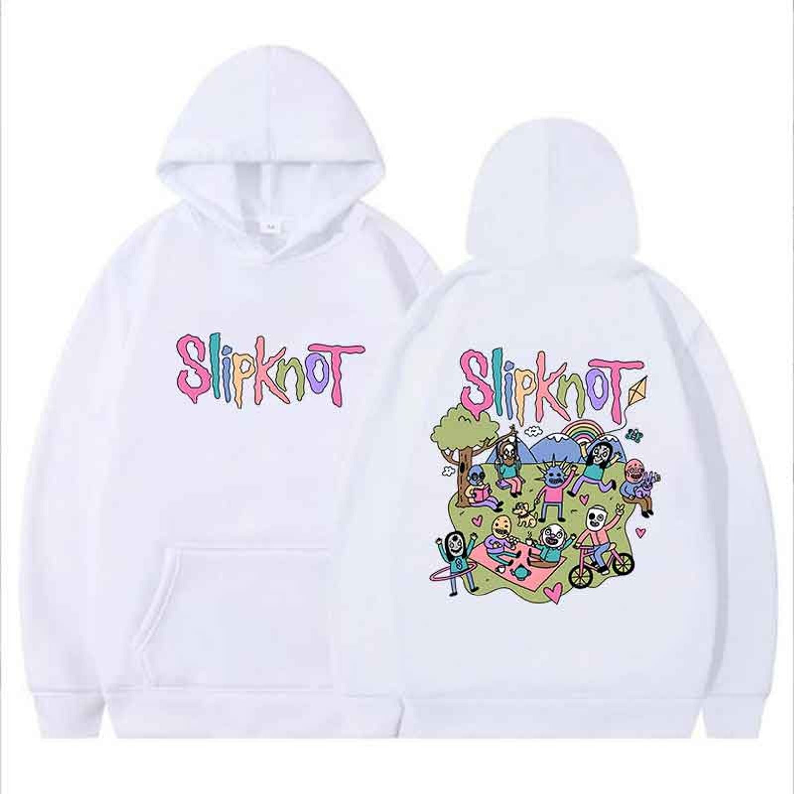 Cute Cartoon Bear Printed Hoodie