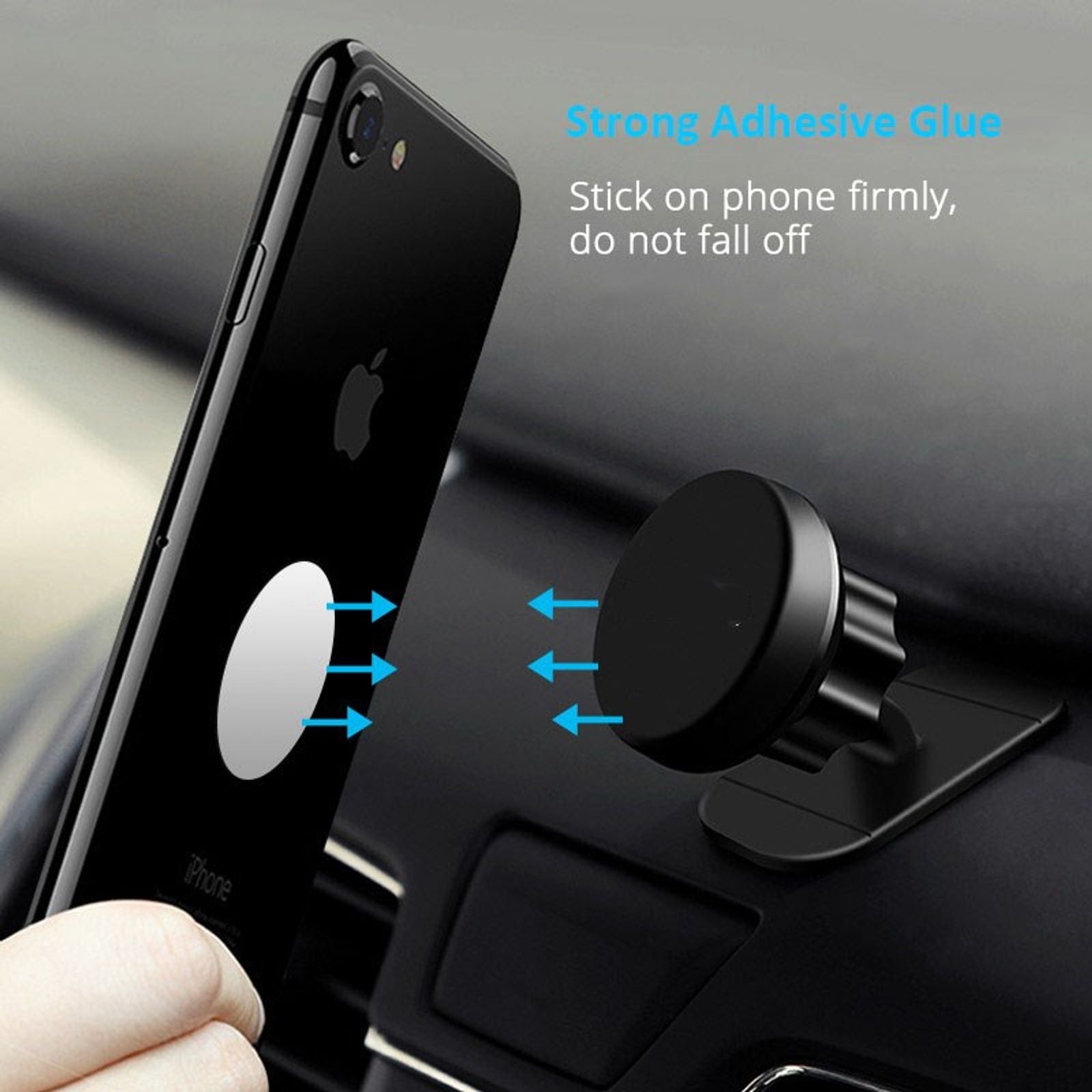 20 Pcs Magnetic Metal Plates for Car Phone Holders