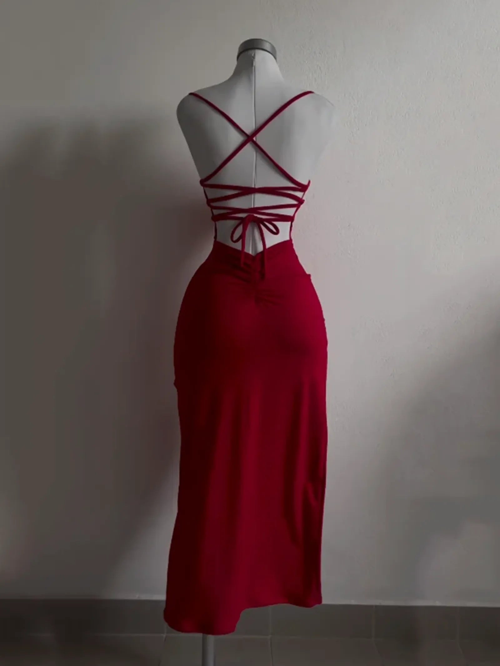 Halter Strap Spice Girl Dress for Summer