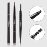2 in 1 Waterproof Eyebrow Pencil - Long Lasting & Easy to Use