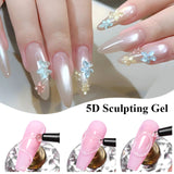 5D Sculpting Gel Polish for Nail Art - 12ml