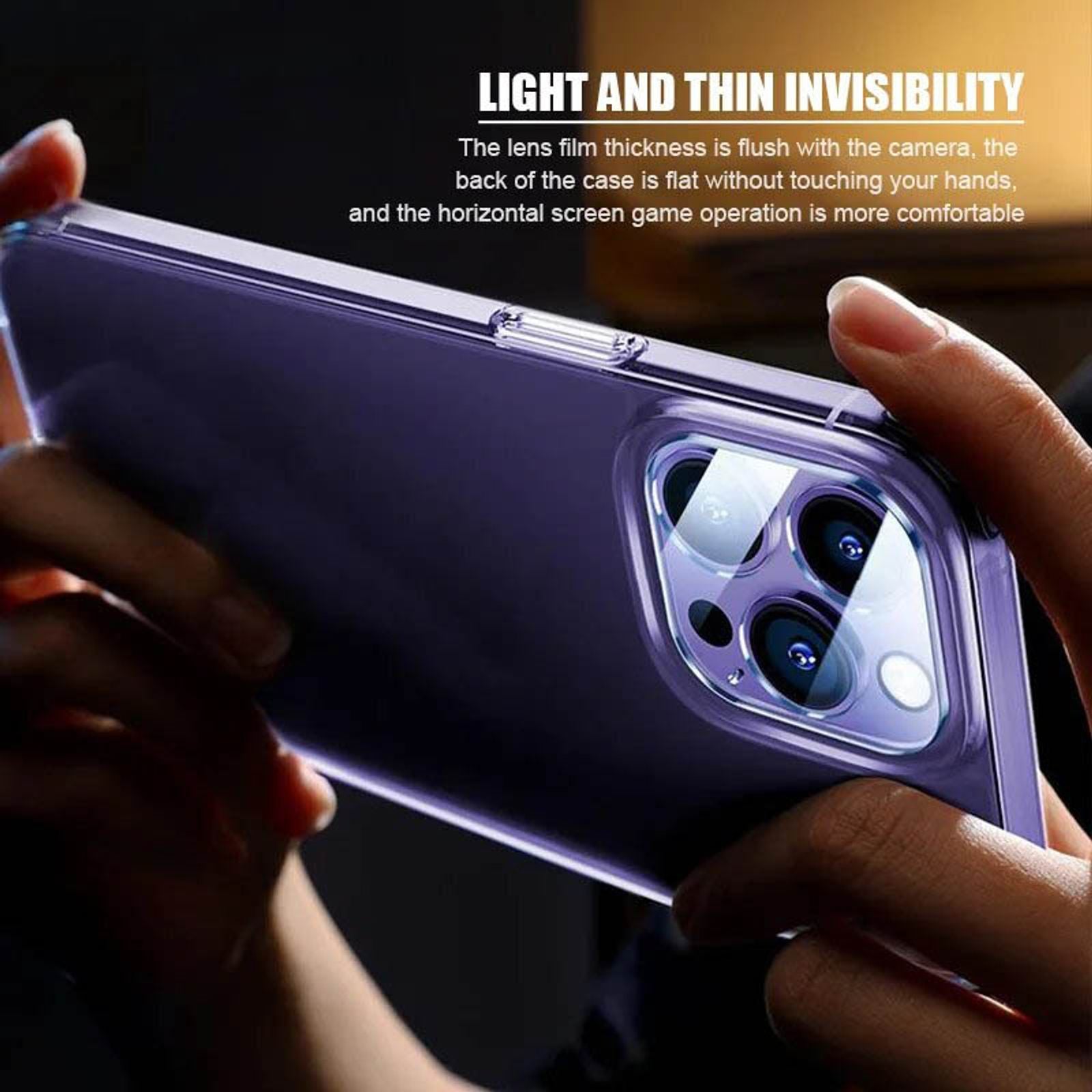 Camera Lens Protector for iPhone 15, 14, 13 Pro Max