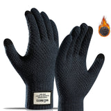 Winter Knitted Touchscreen Gloves for Men