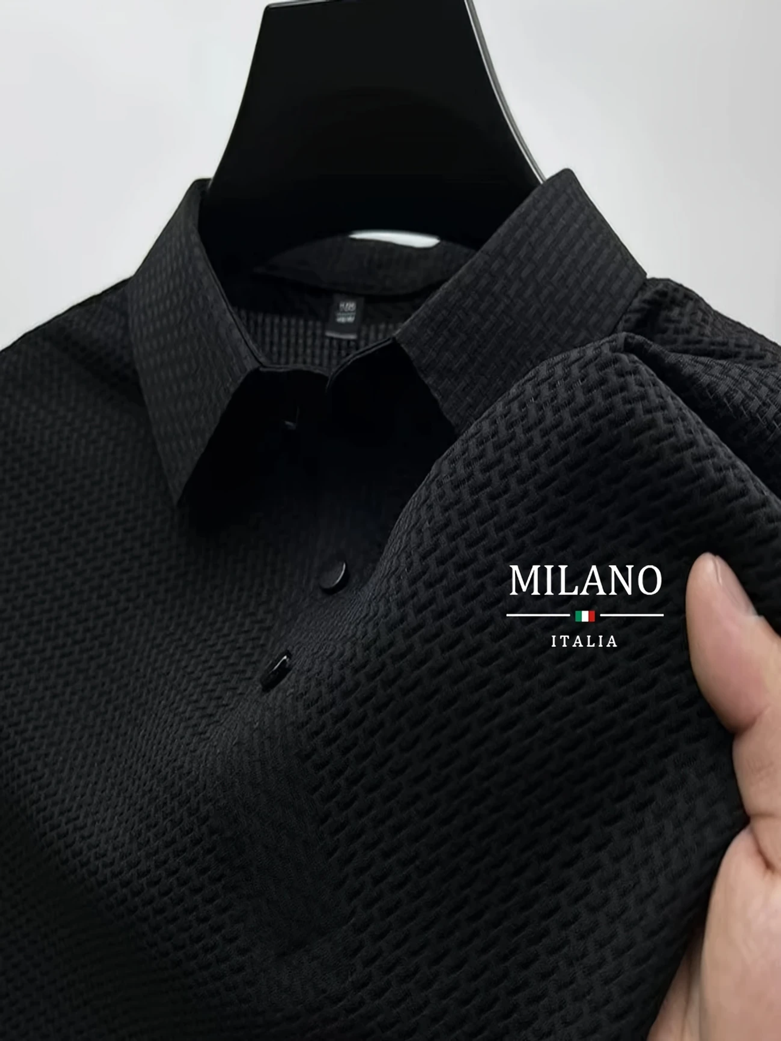 Classic Men's Casual Polo Shirt - Milan Pattern