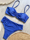 Bandeau Push Up Bikini Set for Women