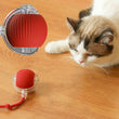 Automatic Rolling Electric Cat Ball Toy with Faux Tail