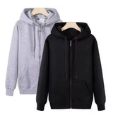 Men's and Women's Fleece Zip Up Hoodies