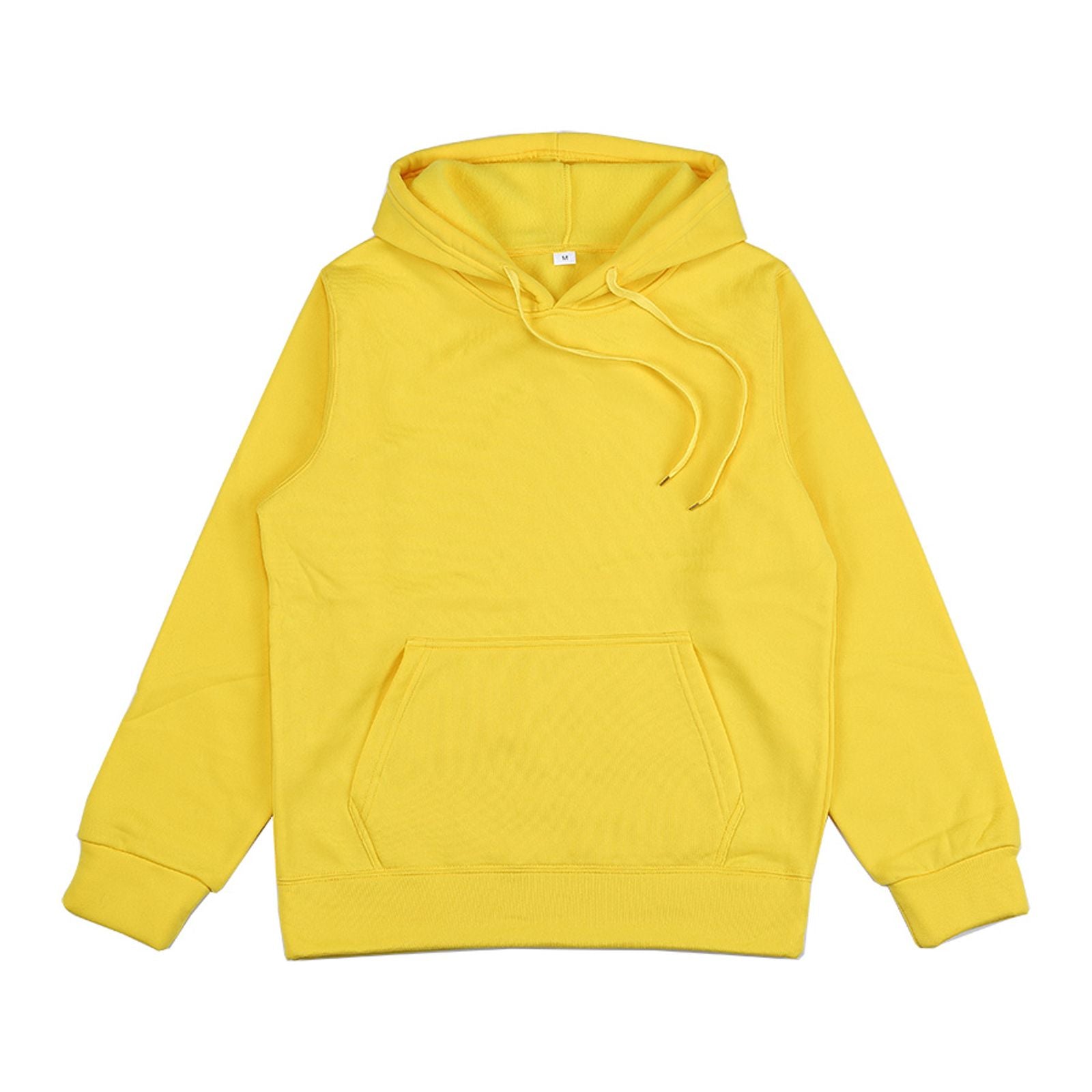 Men's and Women's Hooded Solid Color Sweatshirt