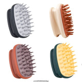 Scalp Massager and Hair Growth Silicone Brush